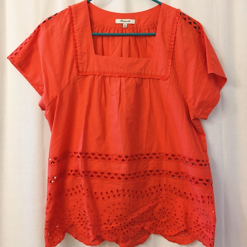 Madewell Eyelet Blouse